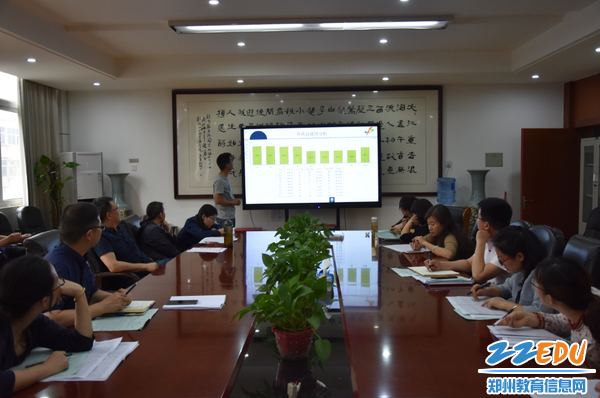 陈主任为大家做数据分析