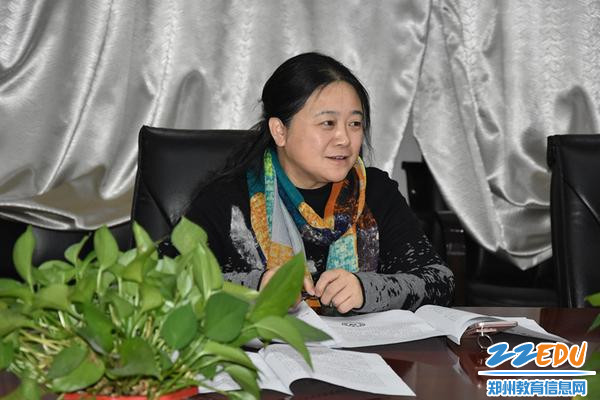 第六指导组刘曲飞书记评价42中问题找得准，整改做得实