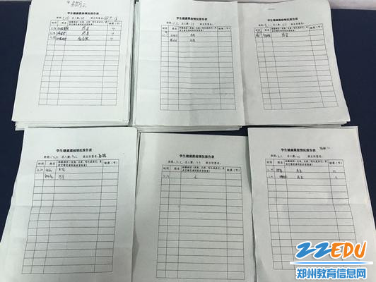 3 学校各班坚持每日晨检