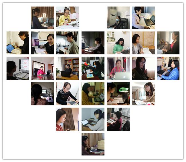 3 学校骄傲在网络学习中责任担当的“女主播”