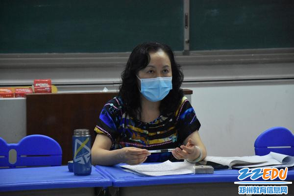 校长于红莲对二测做出精准总结